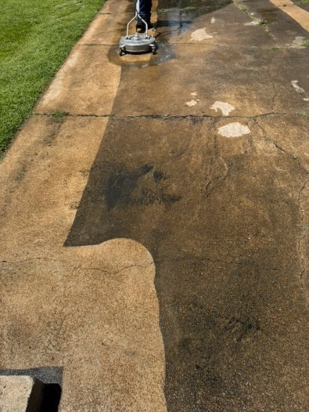 Professional stainless steel surface cleaner used for pressure washing in McCrory, AR